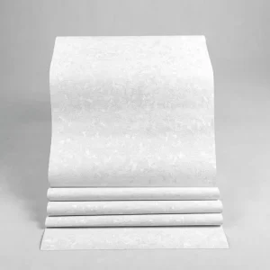 کاغذ دیواری ساده بافت سفید کد 914w