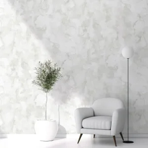 کاغذدیواری پتینه نقره ای کد ۱۰۰۴۴