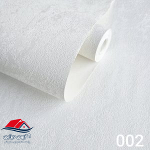 پارکت کاغذدیواری کفپوش 14 کاغذدیواری سفید ساده کد 002