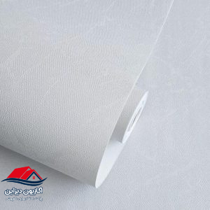 کاغذدیواری خاکستری ساده کد 005