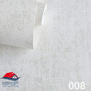 کاغذدیواری ساده کرم کد 008